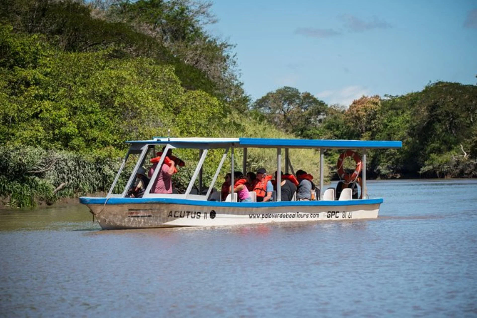 Boat ride by Bebedero River